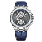 Maurice Lacroix AI1018-SS001-333-1 – Aikon Chronograph Steel Blue Dial